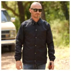 Kytone Coach Jacket - Black -Ride Style Shop dscf3667