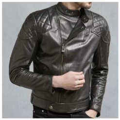 Belstaff Ivy Bull Leather Jacket - Black -Ride Style Shop eqr100sk