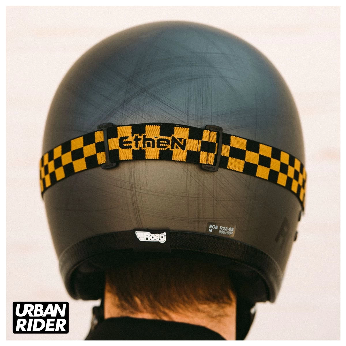 Ethen Scrambler Goggles - Black / Gold Checker 8 Ethen Scrambler Goggles - Black / Gold Checker - Image 8