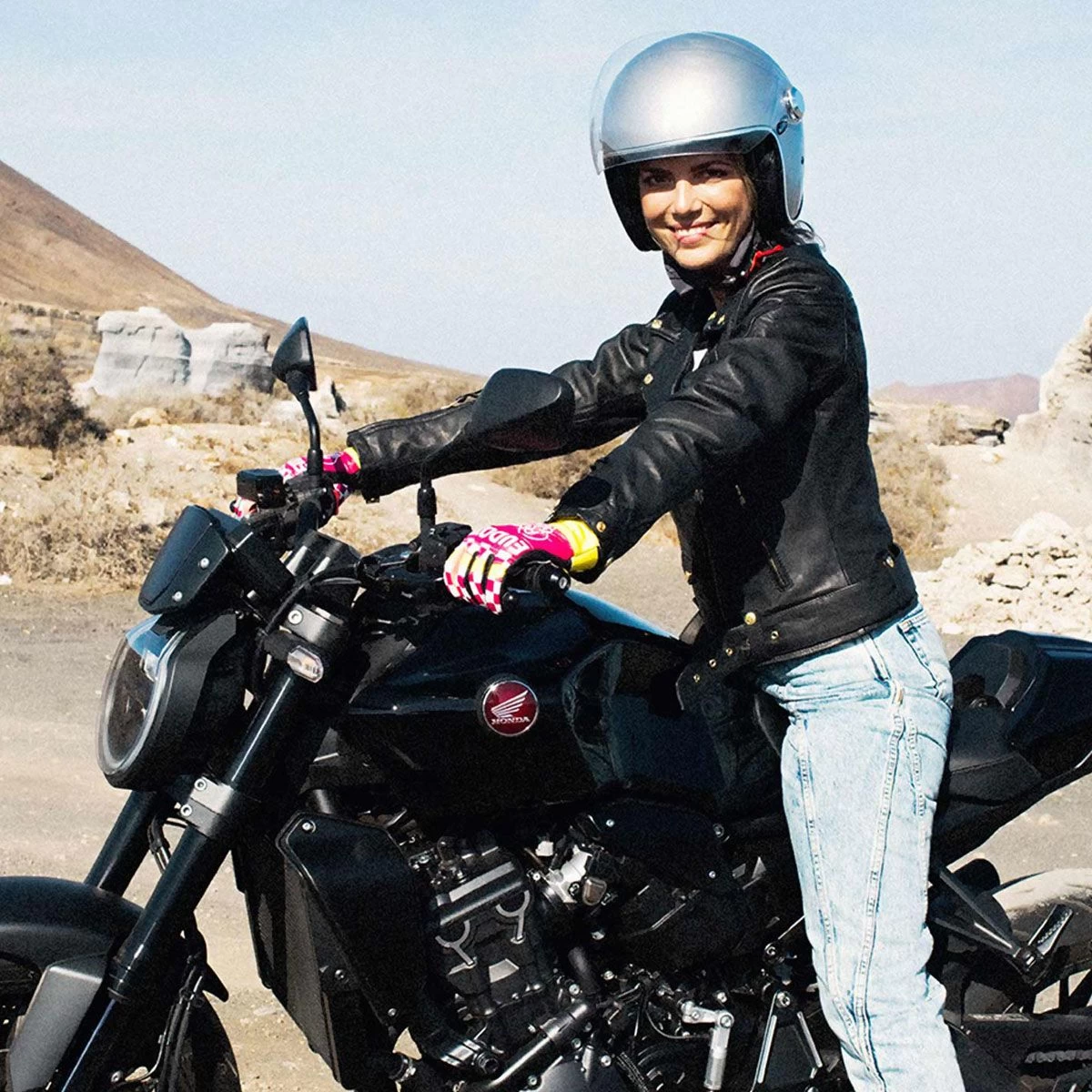 Eudoxie Amy Womens Leather Jacket - Black 4 Eudoxie Amy Womens Leather Jacket - Black - Image 4