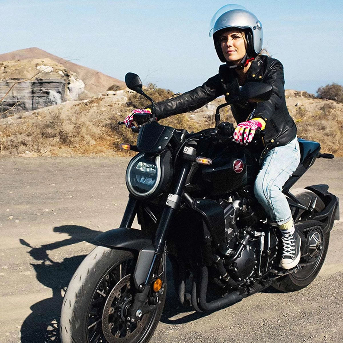 Eudoxie Amy Womens Leather Jacket - Black 6 Eudoxie Amy Womens Leather Jacket - Black - Image 6