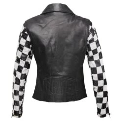 Eudoxie Beth Womens Leather Jacket - Black -Ride Style Shop eudoxie beth womens leather jacket black 2