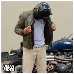 Merlin Exile Explorer Jacket - Green -Ride Style Shop exile d3o organic ripstop cotton jacket 10