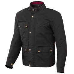 Merlin Expedition Wax Jacket - Black