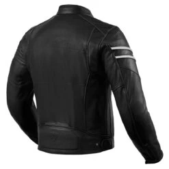 Revit Stride Leather Jacket - Black -Ride Style Shop fjl128 black 2