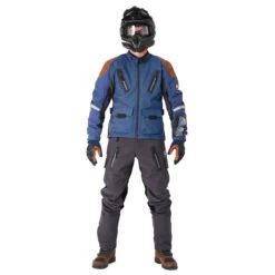 Fuel Astrail Jacket - Navy / Grey -Ride Style Shop fuel astrail jacket navy grey 1 1