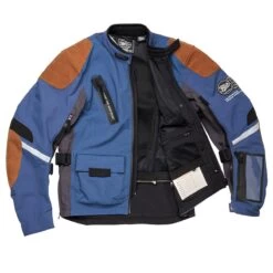 Fuel Astrail Jacket - Navy / Grey -Ride Style Shop fuel astrail jacket navy grey 9