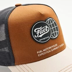 FUEL EXPEDITION LOGO CAP - BROWN -Ride Style Shop fuel expedition logo cap brown 3