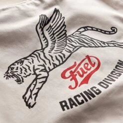 Fuel Racing Division Jacket - White -Ride Style Shop fuel racing division jacket white 4