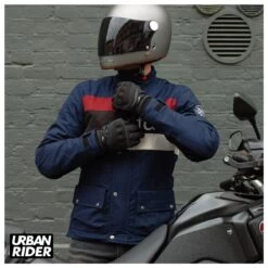 Fuel Rally Raid Jacket - Blue -Ride Style Shop fuel rally raid jacket blue 2