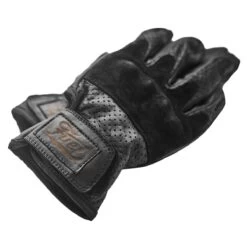 FUEL RODEO PERFORATED WOMENS GLOVES - BLACK -Ride Style Shop fuel rodeo lined womens gloves black 2