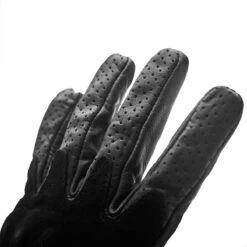 FUEL RODEO PERFORATED WOMENS GLOVES - BLACK -Ride Style Shop fuel rodeo lined womens gloves black 3