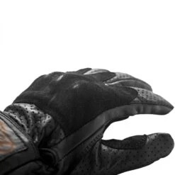 FUEL RODEO PERFORATED WOMENS GLOVES - BLACK -Ride Style Shop fuel rodeo lined womens gloves black 5