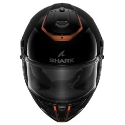 Shark Spartan RS Helmet - Gloss Black / Copper -Ride Style Shop gloss black copper 3