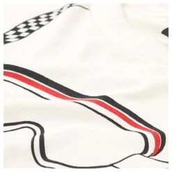 FUEL GOGGLE TEE - WHITE -Ride Style Shop goggles tshirt detail 1800x1800