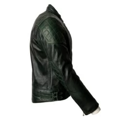 Goldtop 76 Armoured Leather Jacket - Racing Green 6 Goldtop 76 Armoured Leather Jacket - Racing Green -Ride Style Shop goldtop 76 armoured leather jacket racing green 3