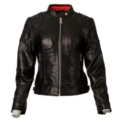 Goldtop 76 Womens Leather Jacket - Black