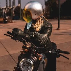 Goldtop 76 Womens Leather Jacket - Racing Green -Ride Style Shop goldtop 76 womens leather jacket racing green 12