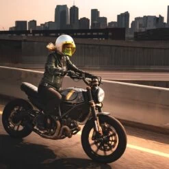 Goldtop 76 Womens Leather Jacket - Racing Green -Ride Style Shop goldtop 76 womens leather jacket racing green 13