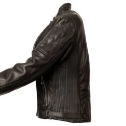 Goldtop Bobber Womens Leather Jacket - Black -Ride Style Shop goldtop bobber womens leather jacket black 5