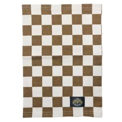 GOLDTOP PREMIUM COTTON NECK TUBE - GOLD & WHITE CHECKERS