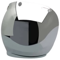 Hedon Bubble Visor - Mirror -Ride Style Shop hedonist mirror bubble visor steel