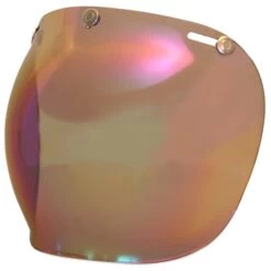 Hedon Bubble Visor - Rainbow -Ride Style Shop hedonist reflective bubble visor steel