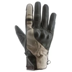 HELSTONS BROOKS AIR LEATHER GLOVES - BROWN / BEIGE