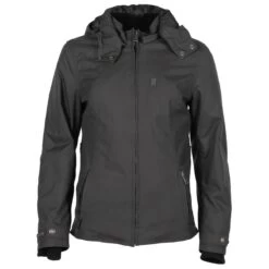 Helstons Claire Womens Textile Jacket - Black