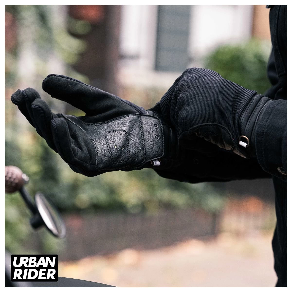 HELSTONS SIMPLE WOMENS ARAMID GLOVES - BLACK 6 HELSTONS SIMPLE WOMENS ARAMID GLOVES - BLACK - Image 6