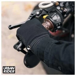 HELSTONS SIMPLE WOMENS ARAMID GLOVES - BLACK 10 HELSTONS SIMPLE WOMENS ARAMID GLOVES - BLACK -Ride Style Shop helstonssimpleglove4