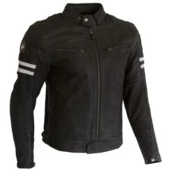 Merlin Hixon II Leather Jacket - Black -Ride Style Shop hixon ii jacket black back 4