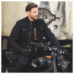 KNOX ORSA LEATHER GLOVE - BLACK 18 KNOX ORSA LEATHER GLOVE - BLACK -Ride Style Shop img 4495