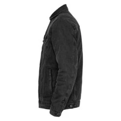 John Doe Maverick Mono Denim Jacket - Pitch Black -Ride Style Shop j5003 pitch black 03