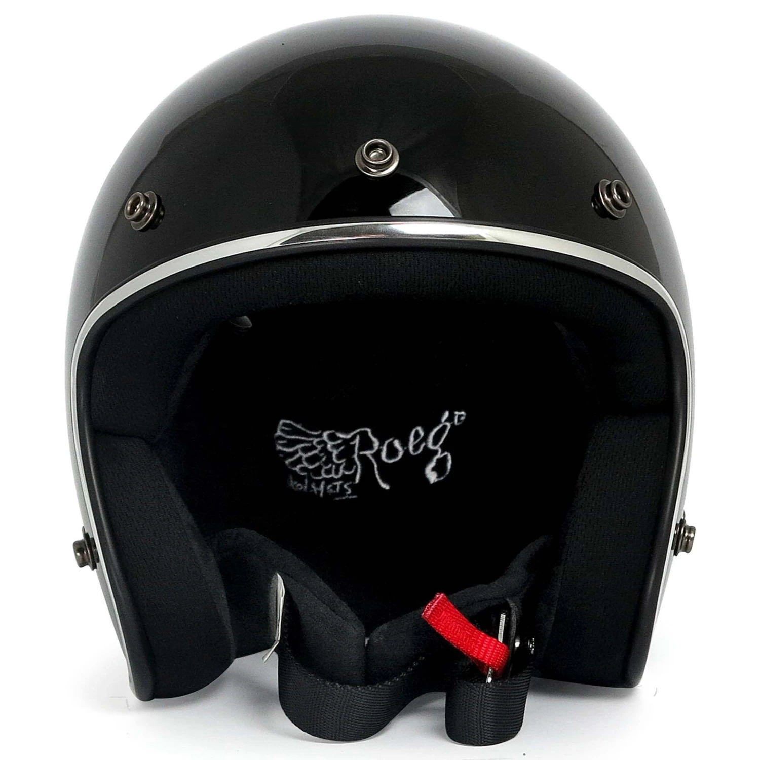 Roeg Jett Helmet - Gloss Black 4 Roeg Jett Helmet - Gloss Black - Image 4