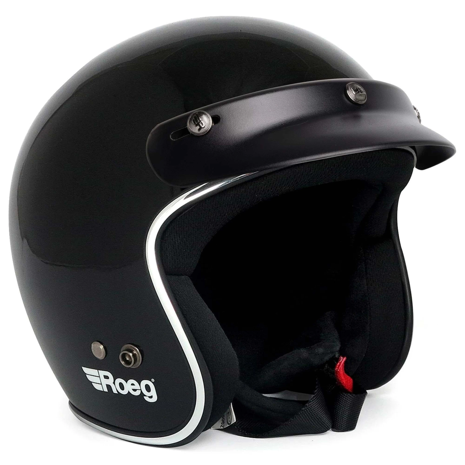 Roeg Jett Helmet - Gloss Black 2 Roeg Jett Helmet - Gloss Black - Image 2