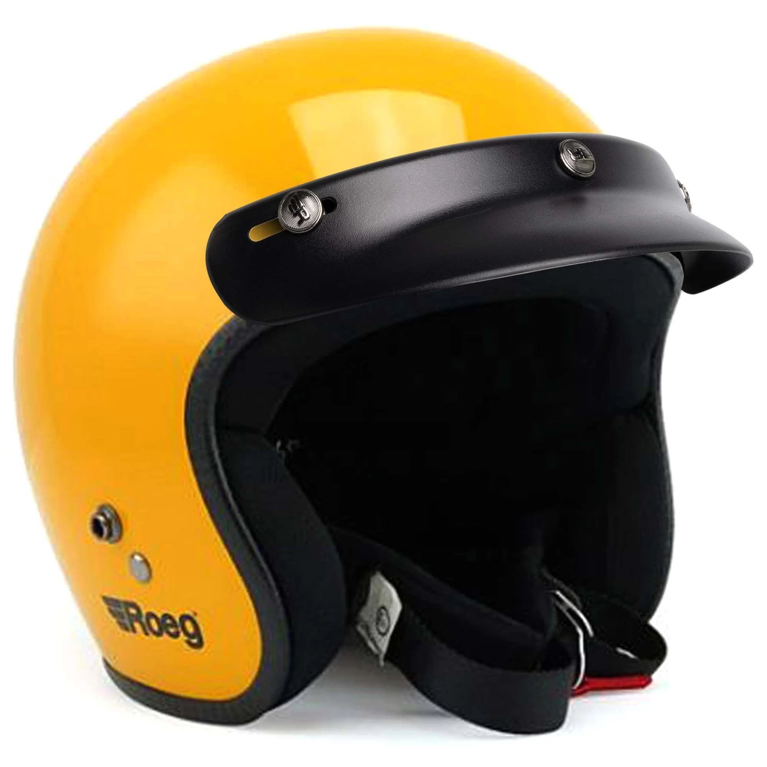 Roeg Jett Helmet - Gloss Yellow 2 Roeg Jett Helmet - Gloss Yellow - Image 2