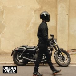 John Doe Maverick Mono Denim Jacket - Pitch Black -Ride Style Shop john doe maverick mono denim jacket pitch black blur