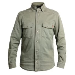 JOHN DOE XTM MOTOSHIRT - OLIVE
