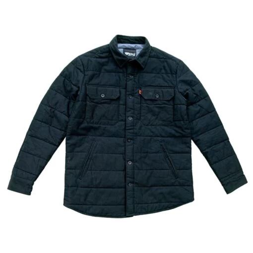 Roeg Kodiac Shirt Jacket - Black -Ride Style Shop kodiac1