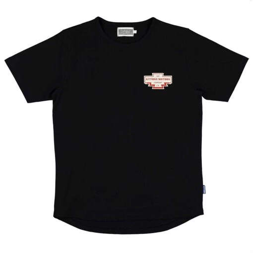 KYTONE CHIEF TEE - BLACK -Ride Style Shop kytone chief tee black 1