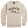 Triumph Motorcycles Service Crew Sweater - Oatmeal Marl