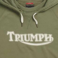 Triumph Motorcycles Parka Overhead Hoodie - Olive 9 Triumph Motorcycles Parka Overhead Hoodie - Olive -Ride Style Shop lswa23206 3