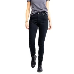 John Doe Luna High Mono Womens Skinny Jeans - Used Black 12 John Doe Luna High Mono Womens Skinny Jeans - Used Black -Ride Style Shop lunablk4