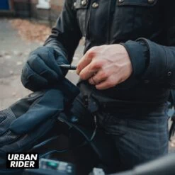 Macna Evolve RTX Heated Gloves - Black -Ride Style Shop macna evolve rtx heated gloves black plug