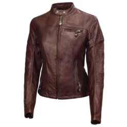 Roland Sands Design Maven Womens Leather Jacket - Tobacco