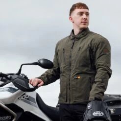 Merlin Exile Explorer Jacket - Green -Ride Style Shop merlin exile explorer jacket green 2