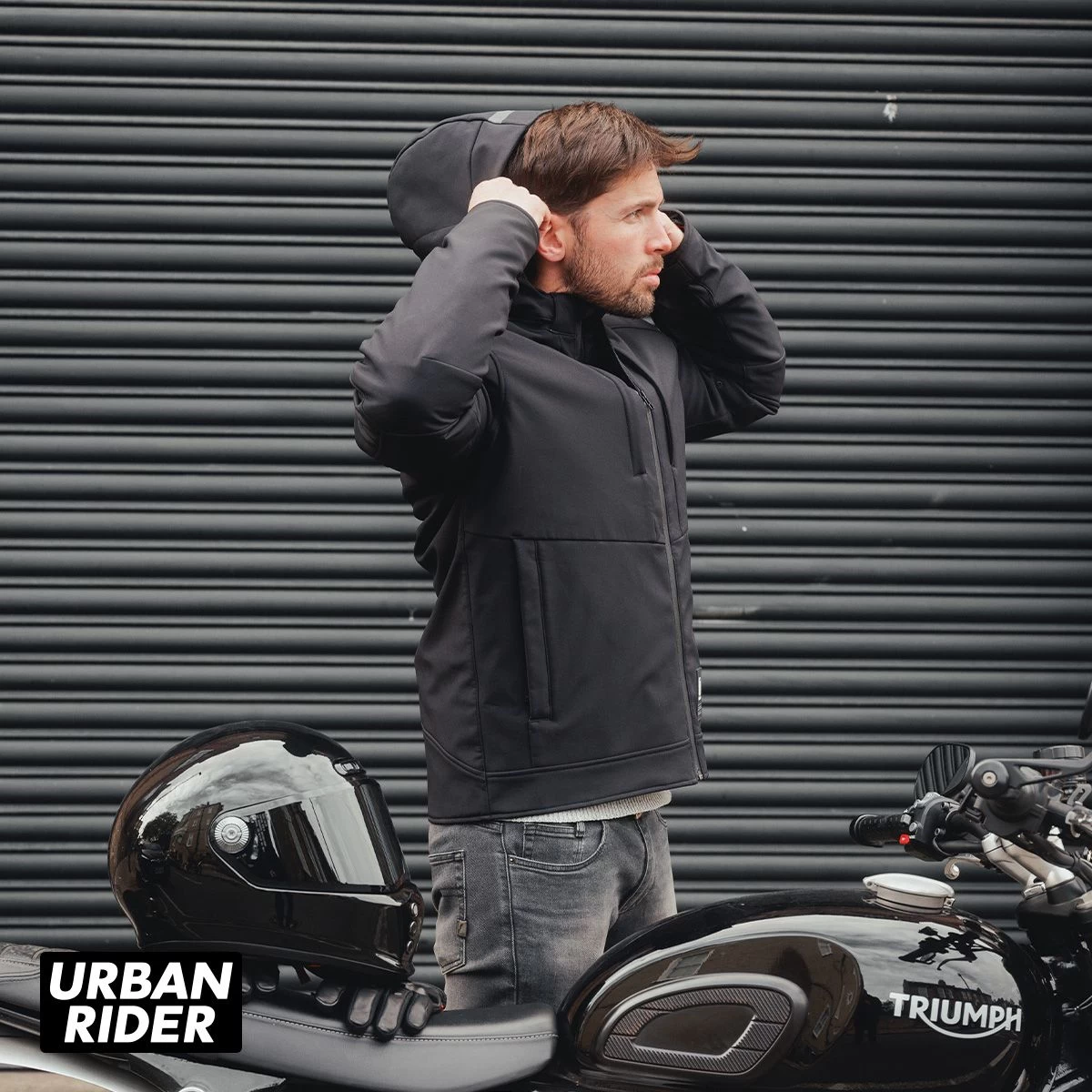Merlin Flare Urban Jacket - Black 9 Merlin Flare Urban Jacket - Black - Image 9