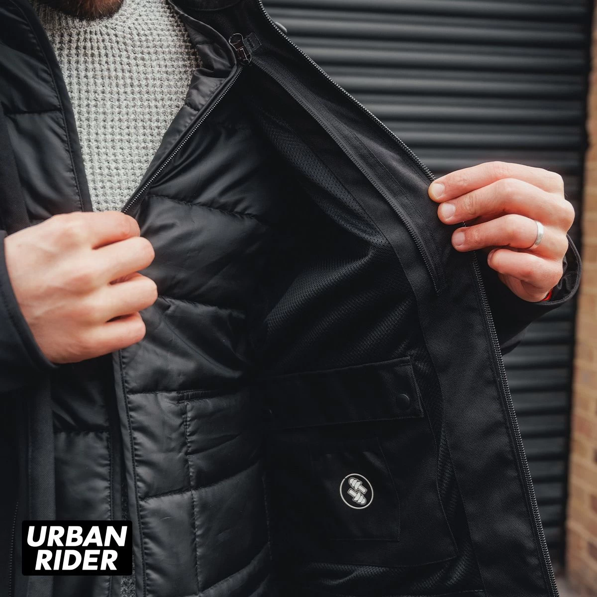 Merlin Flare Urban Jacket - Black 10 Merlin Flare Urban Jacket - Black - Image 10