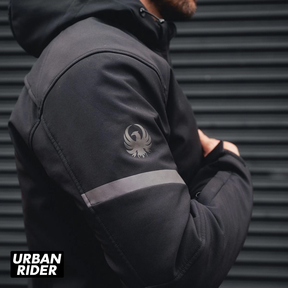 Merlin Flare Urban Jacket - Black 18 Merlin Flare Urban Jacket - Black - Image 18